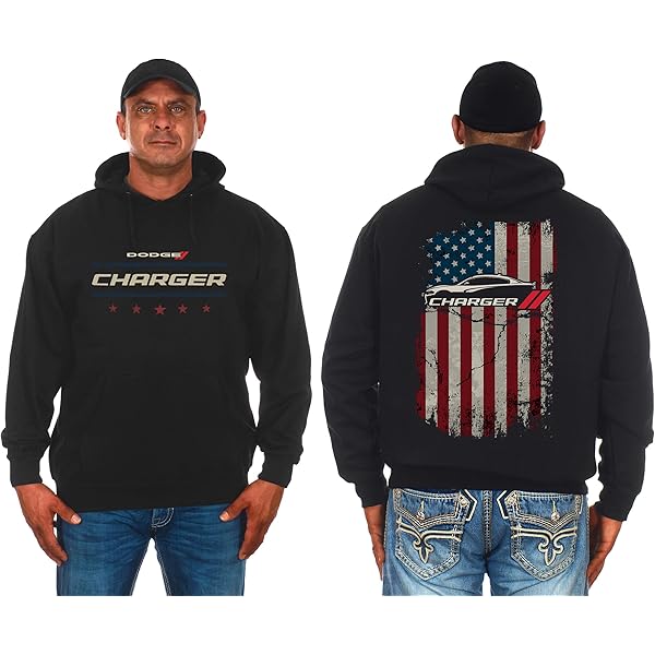 Amazon.com: JH DESIGN GROUP Men's Dodge Challenger Pullover